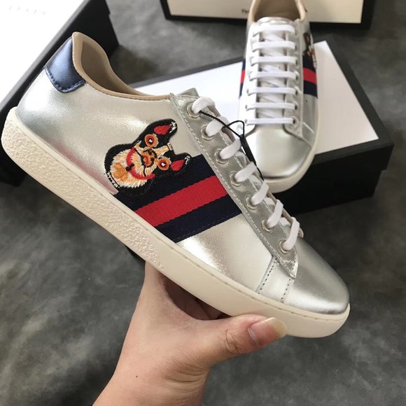 newgUCCI LEATHER CASUAL SHOES FOR WOMEN